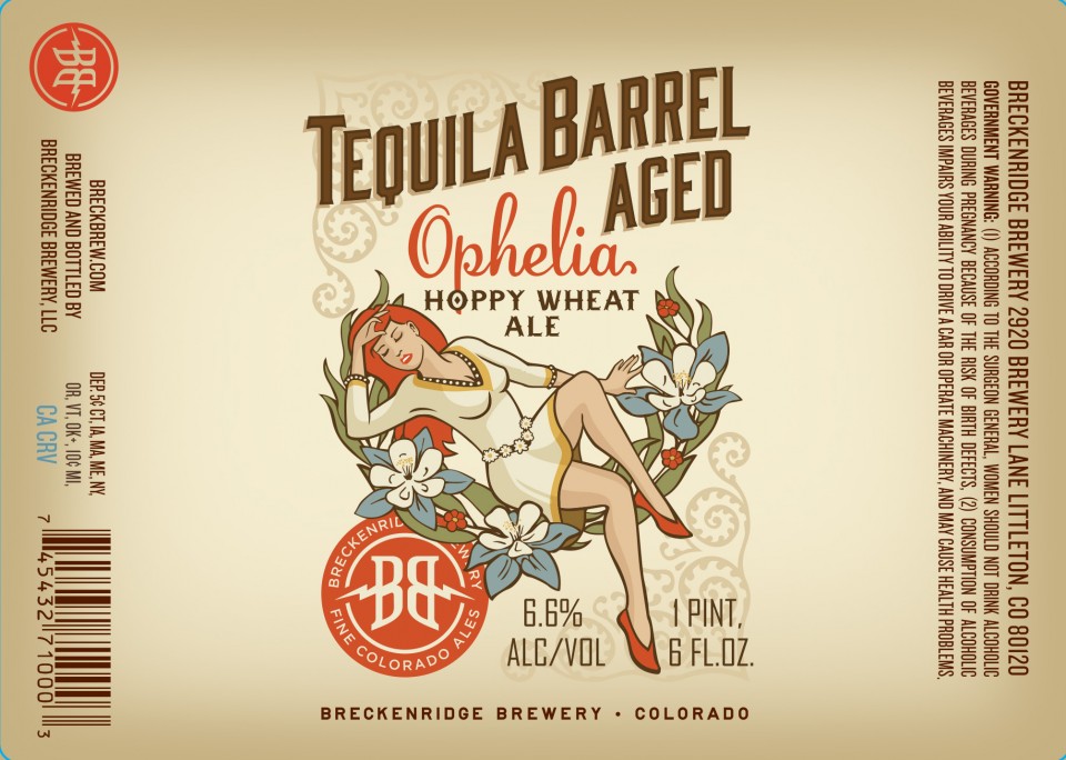Breckenridge Tequila Barrel Aged Ophelia