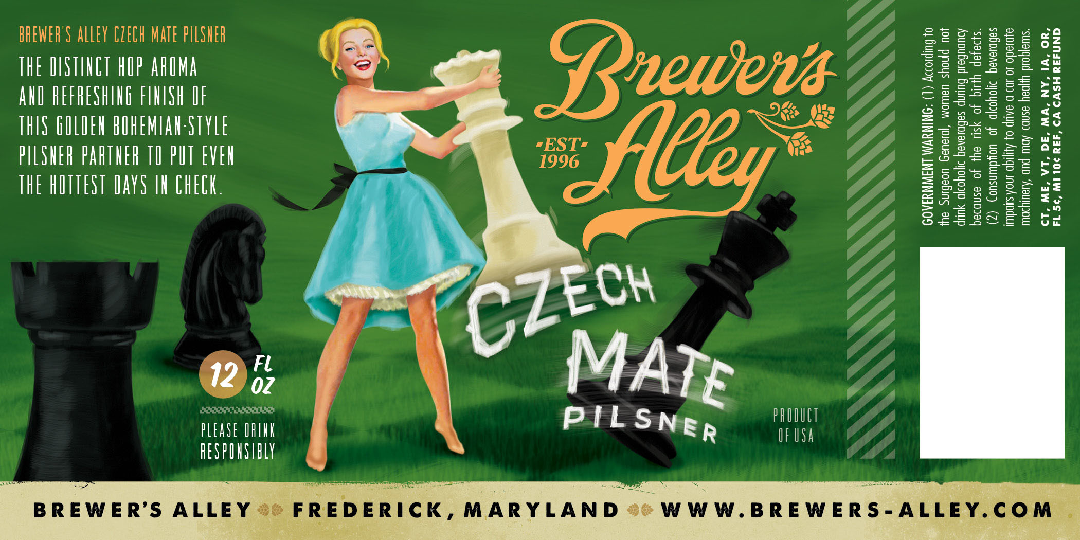 Brewer's Alley Czech Mate Pilsner