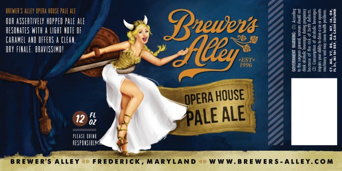 Brewer's Alley Opera House Pale Ale
