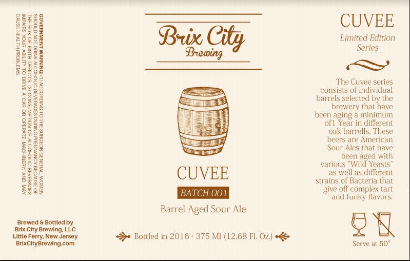 Brix City Brewing Cuvee Batch 001
