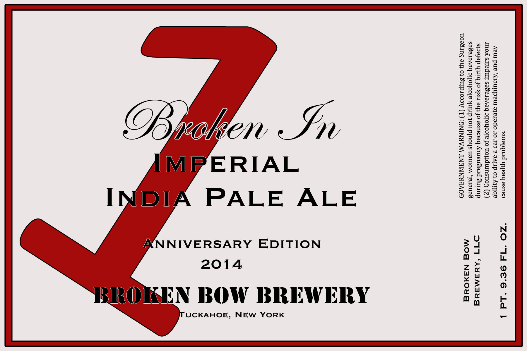 Broken Bow Brewery Broken In Imperial IPA