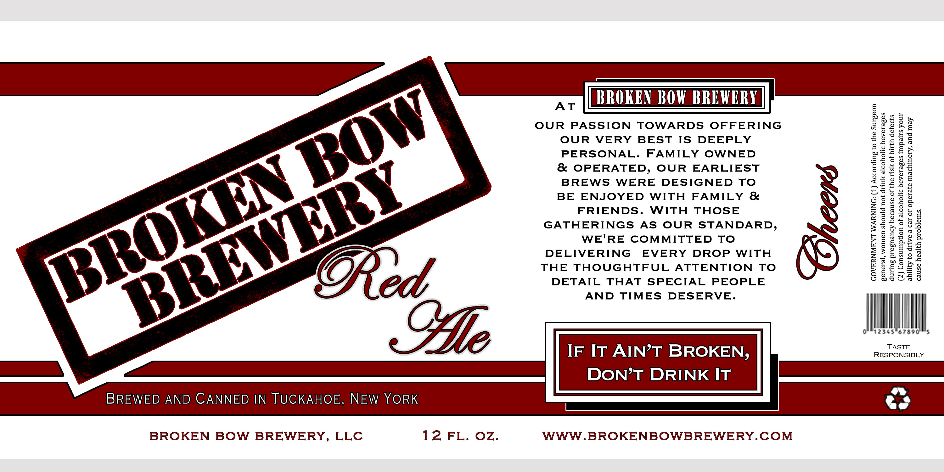 Broken Bow Brewery Red Ale