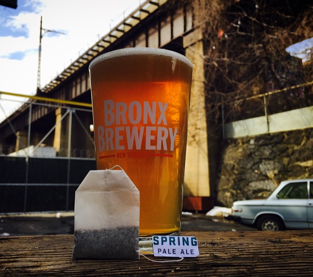 Bronx Spring Pale Ale with Tea