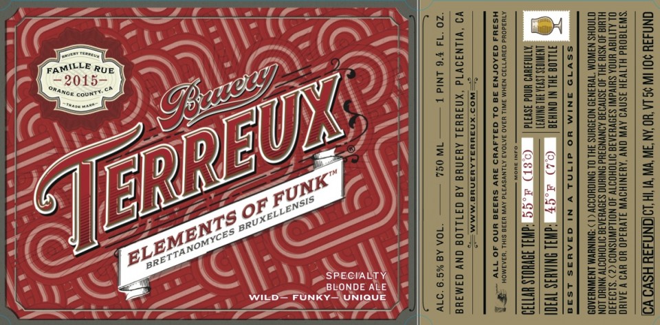 Bruery Terreux Elements of Funk (Brux)