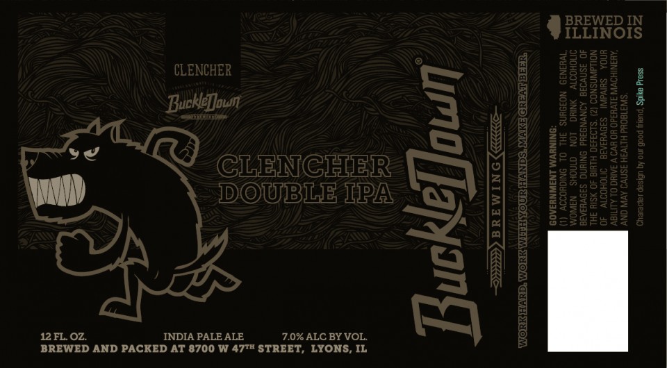 Buckledown Brewing Clencher Double IPA