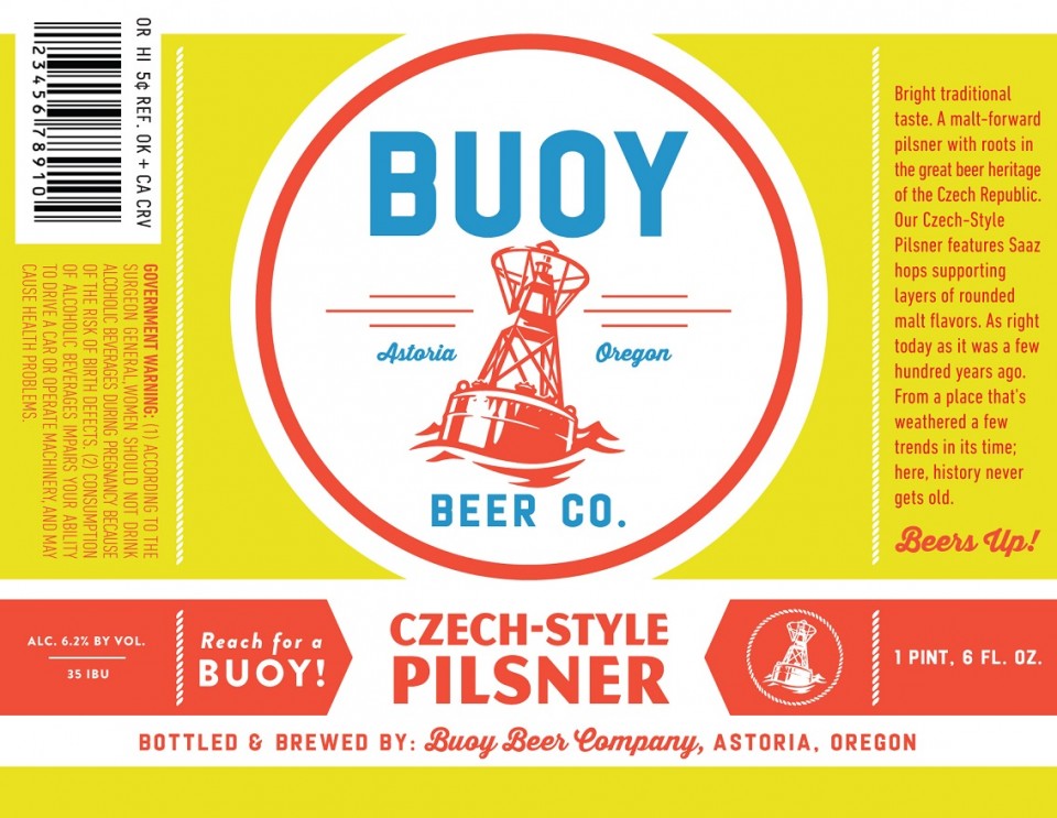 Buoy Beer Co. Czech-style Pilsner
