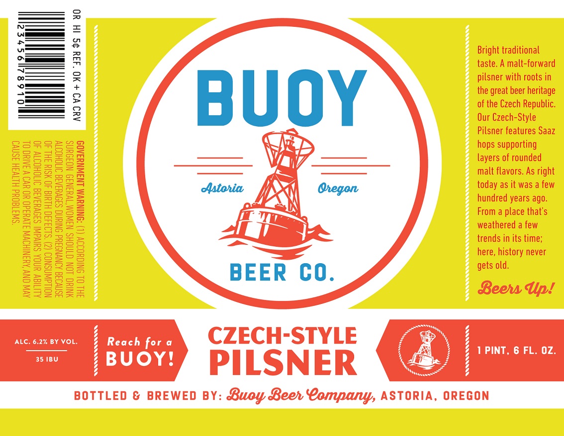 Buoy Beer Co. Czech-style Pilsner