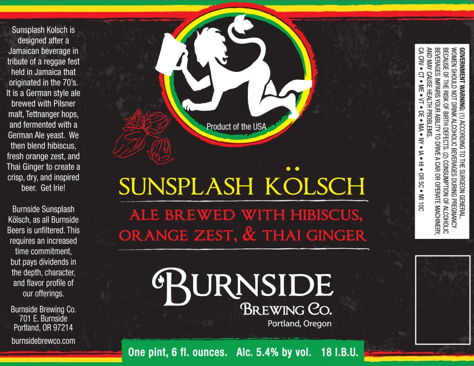 Burnside Sunsplash Kolsch