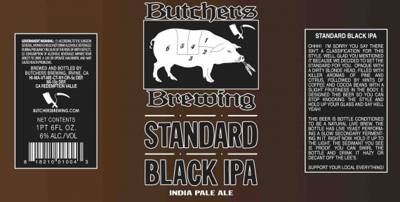 Butchers Brewing Standard Black IPA
