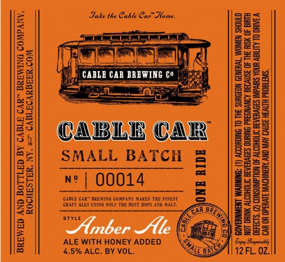 Cable Car Brewing Co Amber Ale