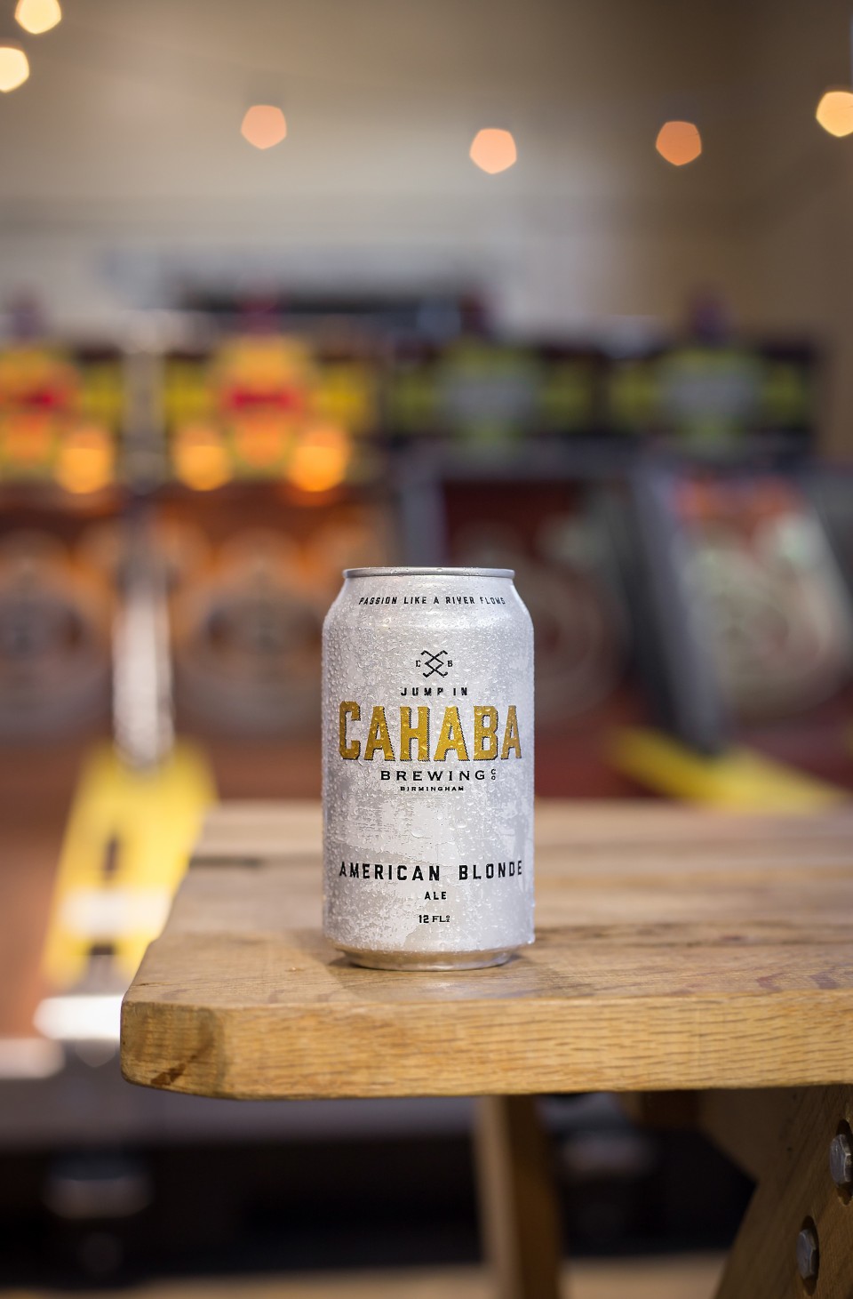 Cahaba Blonde Ale Cans