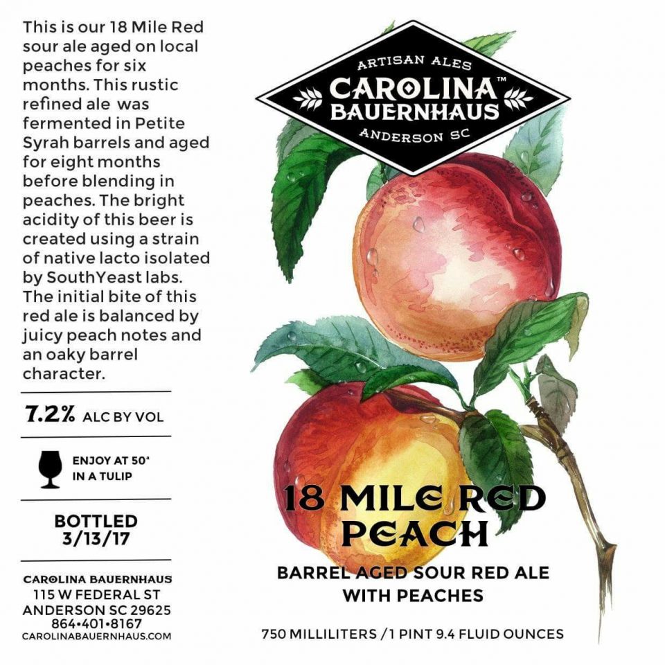 Carolina Bauernhaus 18 Mile Red Peach