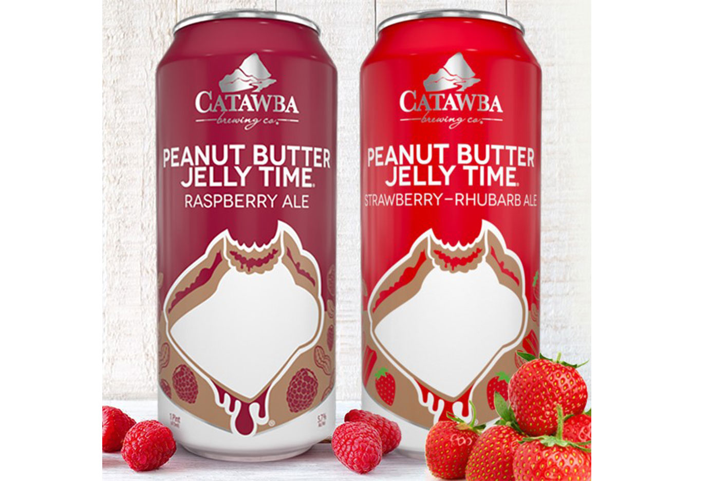 Catawba Peanut Butter Jelly Time Strawberry Rhubarb
