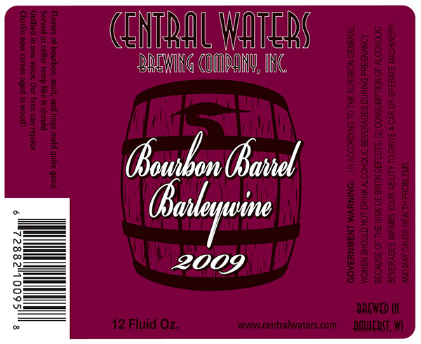 Central Waters Bourbon Barrel Barleywine 2009