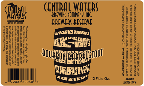 Central Waters Bourbon Barrel Stout