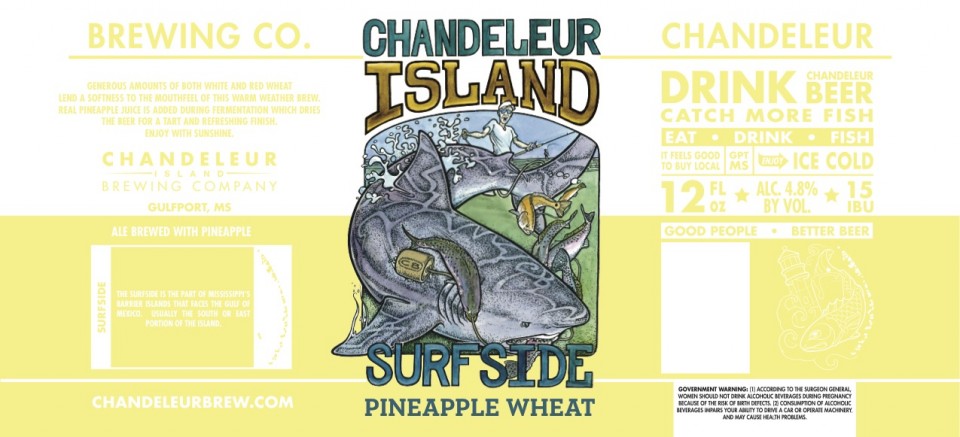 Chandeleur Island Surfside Pineapple Wheat