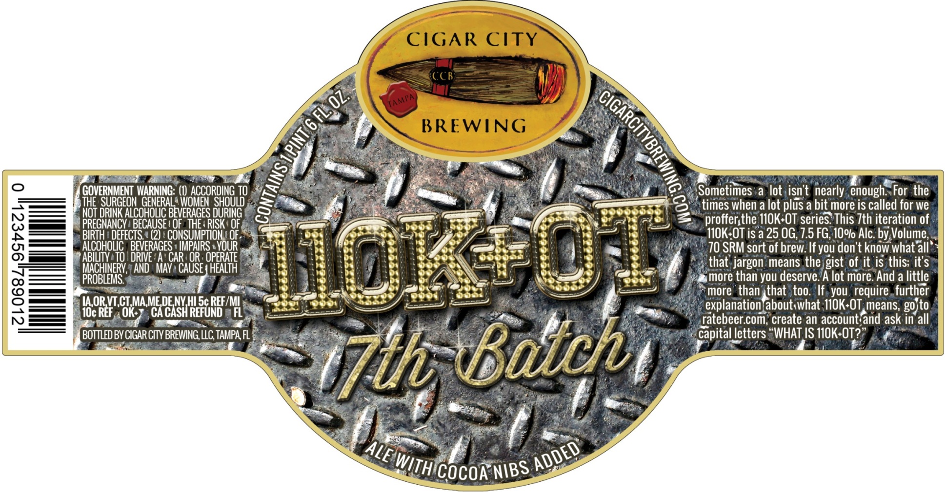 Cigar City 110K+OT Batch 7