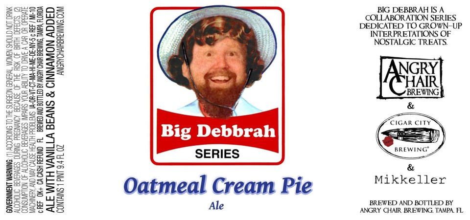 Cigar City Big Debbrah Oatmeal Cream Pie Ale