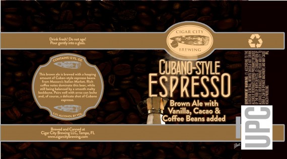 Cigar City Cubano Espresso Cans