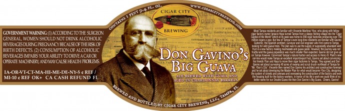 Cigar City Don Gavino's Big Guava