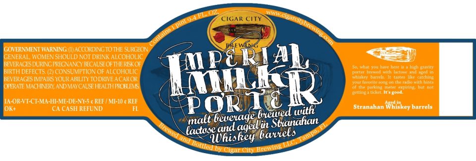 Cigar City Imperial Milk Porter