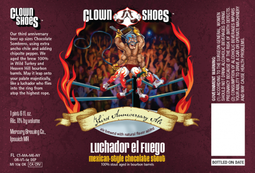 Clown Shoes Luchador El Fuego