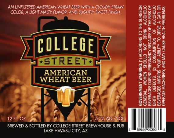 College Street Brewhouse American Wheat