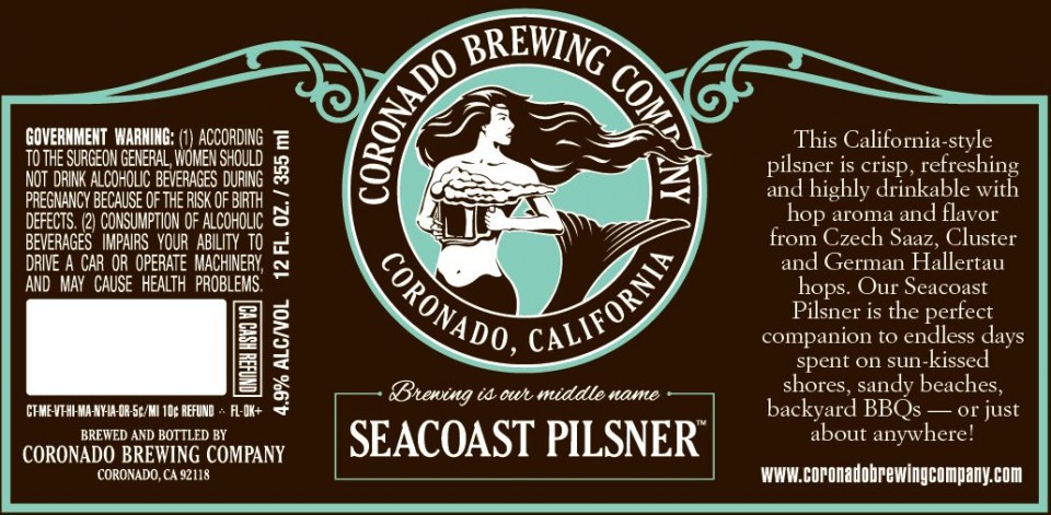 Coronado Seacoast Pilsner
