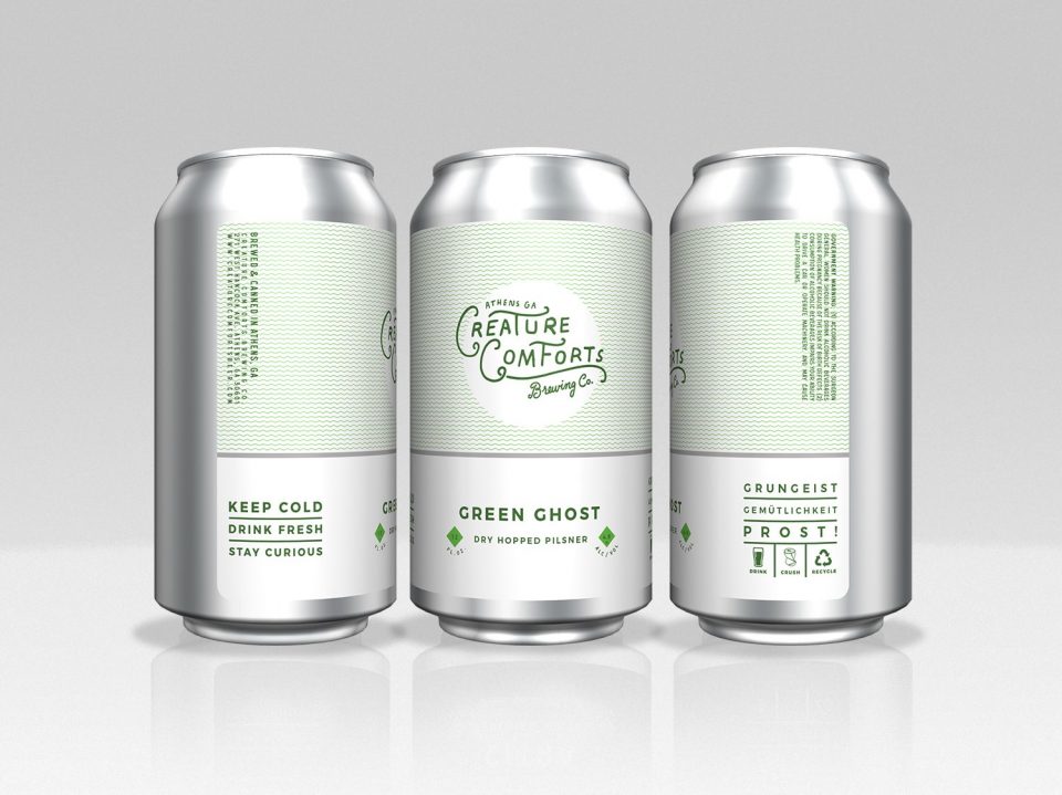 Creature Comforts Green Ghost