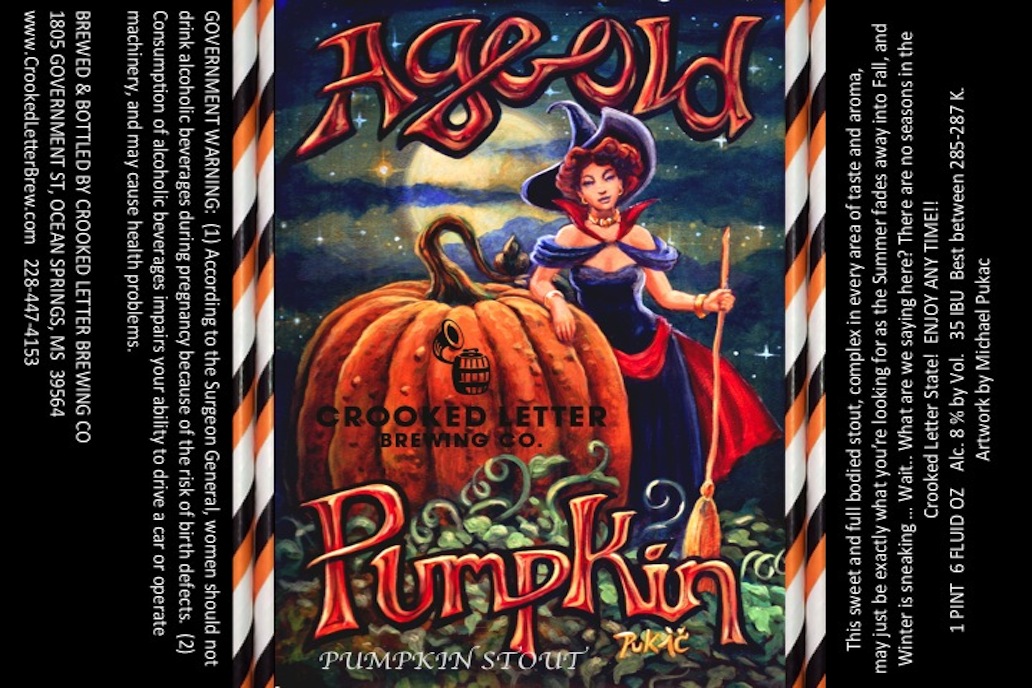 Crooked Letter Aged Old Pumpkin Stout