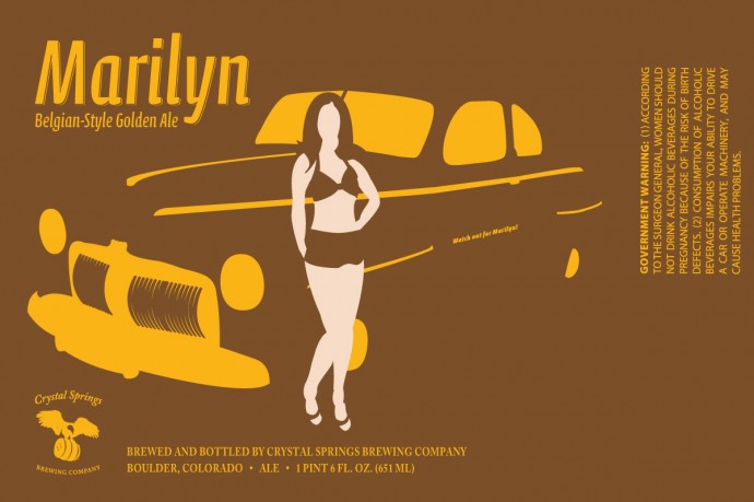 Crystal Springs Marylin Belgian-Style Golden Ale