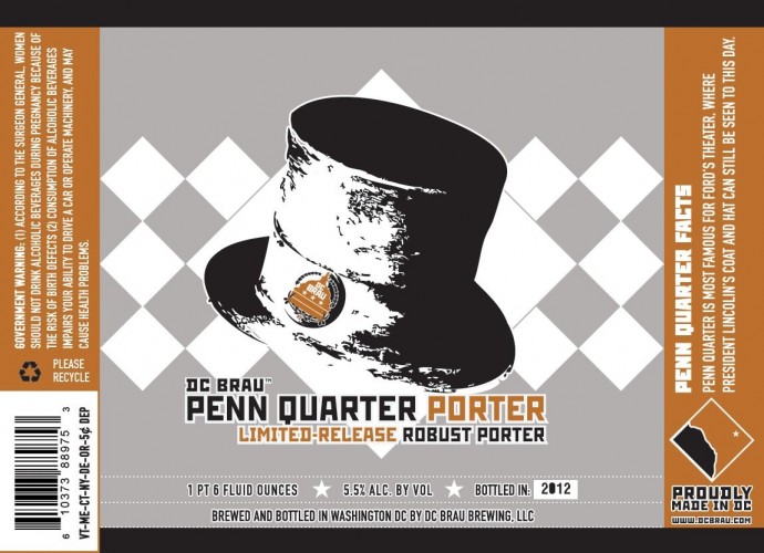 DC Brau Penn Quarter Porter