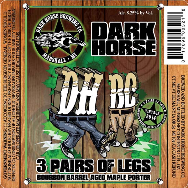Dark Horse 3 Pairs of Legs