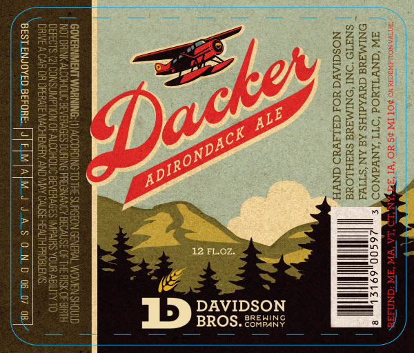 Davidson Brothers Dacker Adirondack Ale