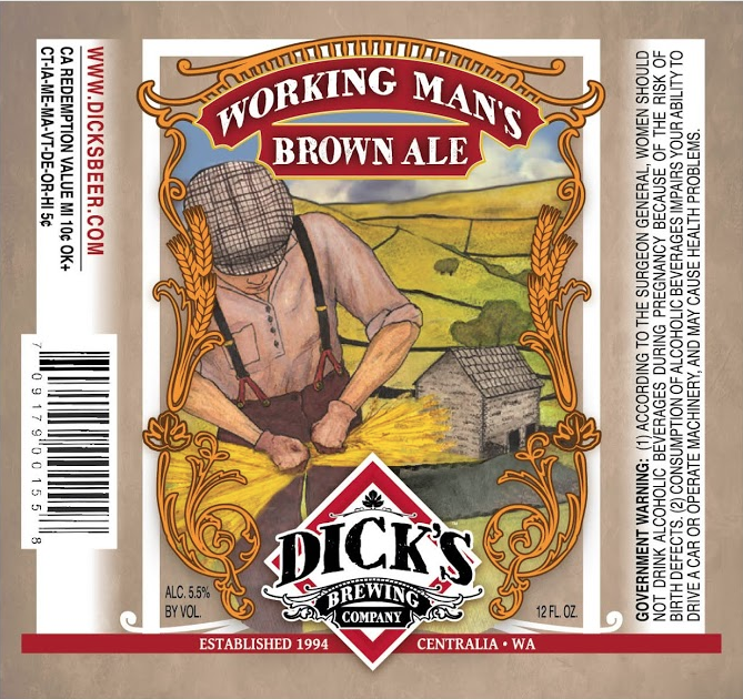 Dick's Working Man Brown Ale