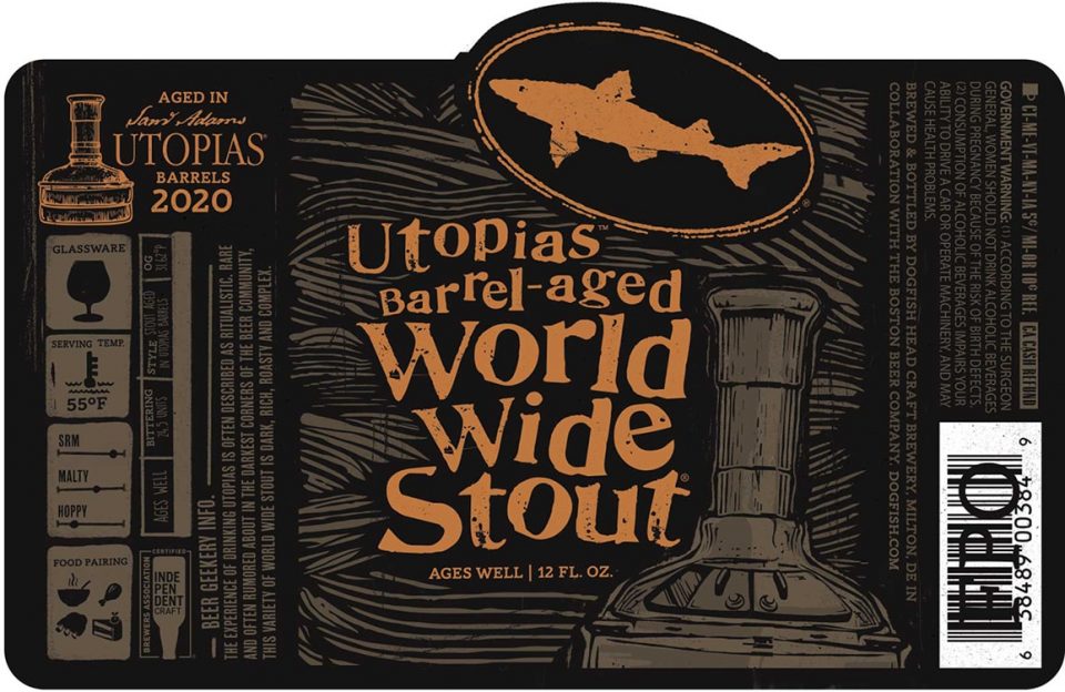Dogfish Head Utopias Barrel-Aged World Wide Stout