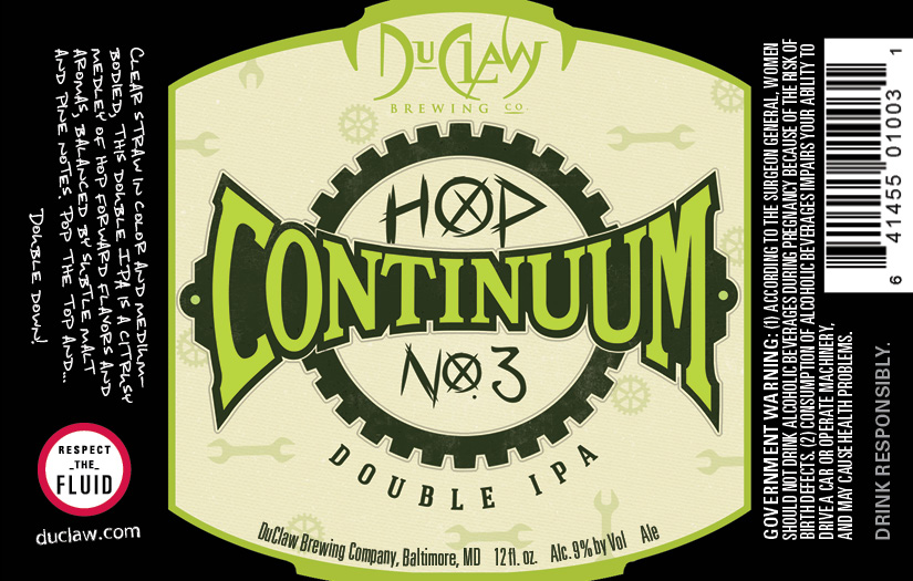 DuClaw Hop Continuum No. 3