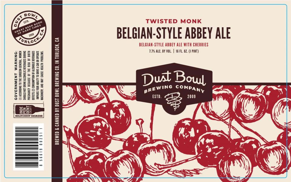 Dust Bowl Twisted Monk Belgian-Style Abbey Ale