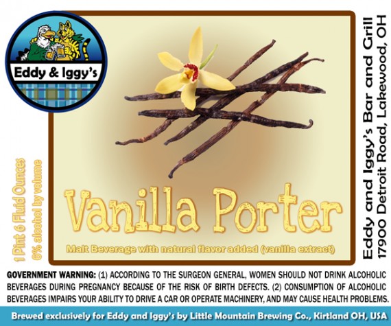 Eddy & Iggy's Vanilla Porter