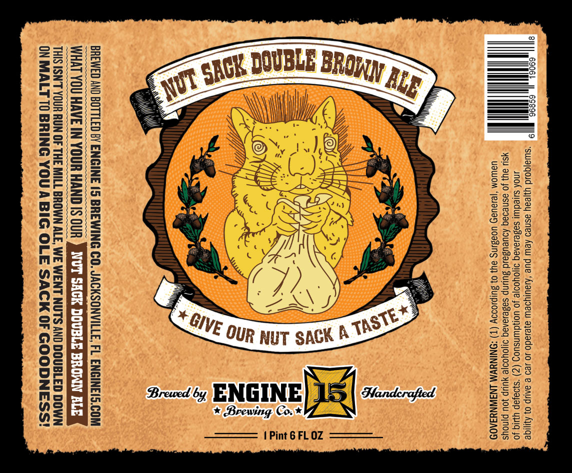 Engine 15 Nut Sack Double Brown Ale