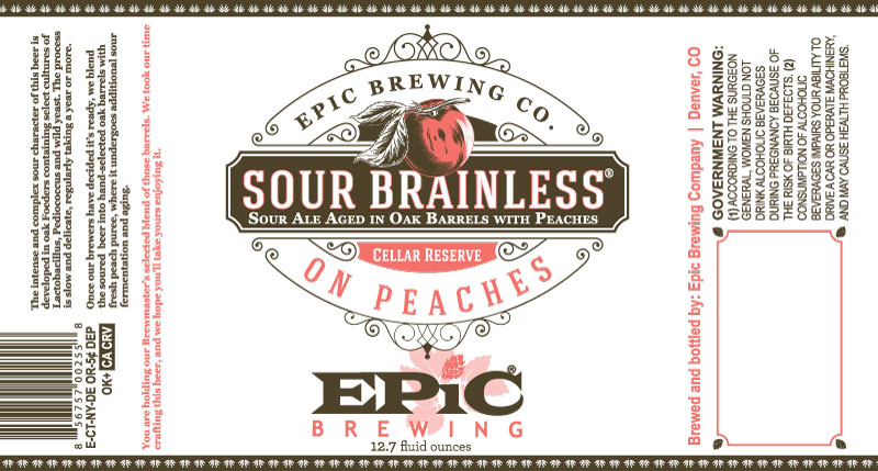 Epic Sour Brainless on Peaches