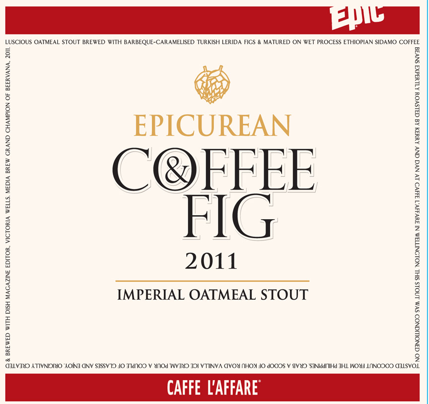 Epic Epicurean Coffee & Fig Imperial Oatmeal Stout 2011