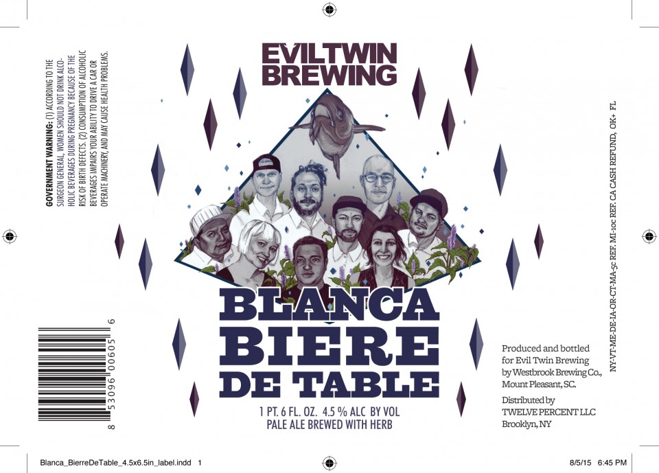 Evil Twin Blanca Biere De Table