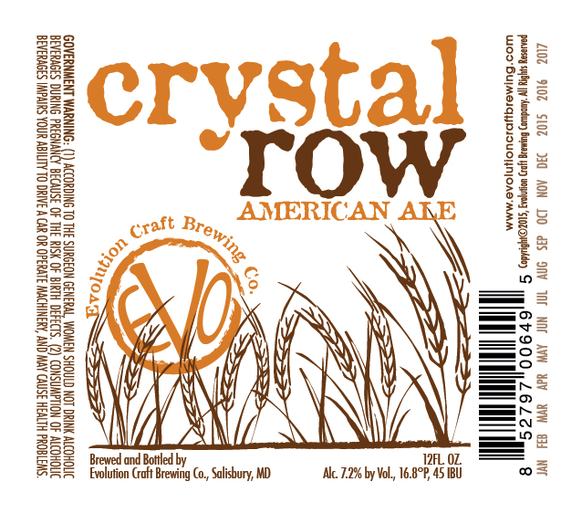 Evolution Crystal Row American Ale