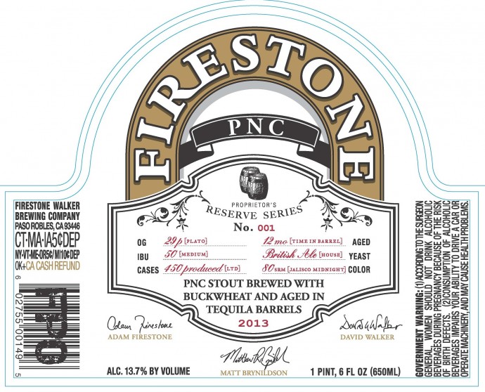 FIrestone Walker PNC Stout