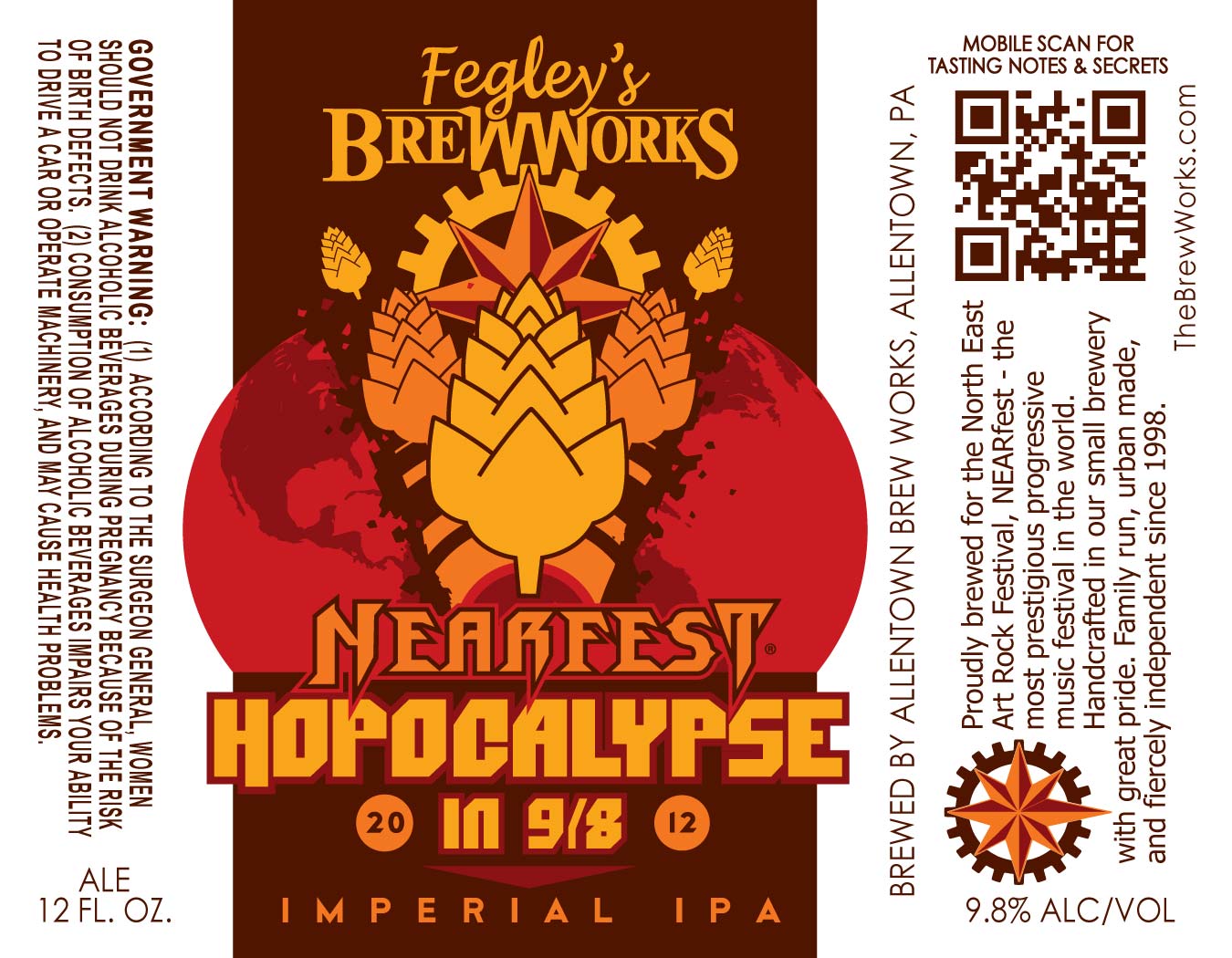 Fegleys Brewworks Nearfest Hopocalypse Imperial IPA