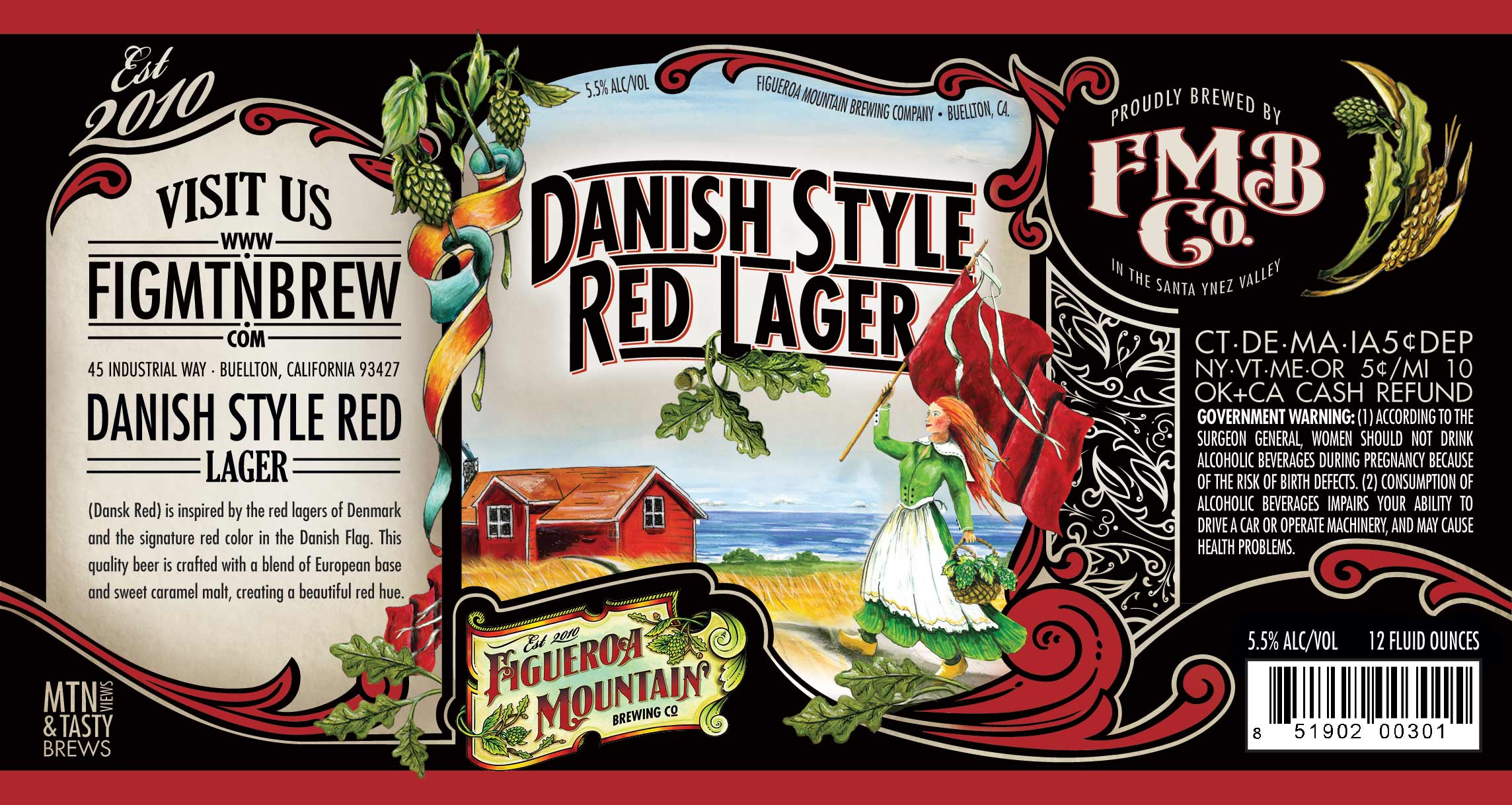 Figeroa Mountain Danish Style Red Lager