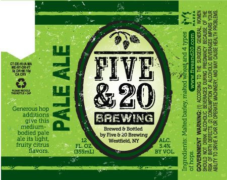 Five & 20 Brewing Pale Ale