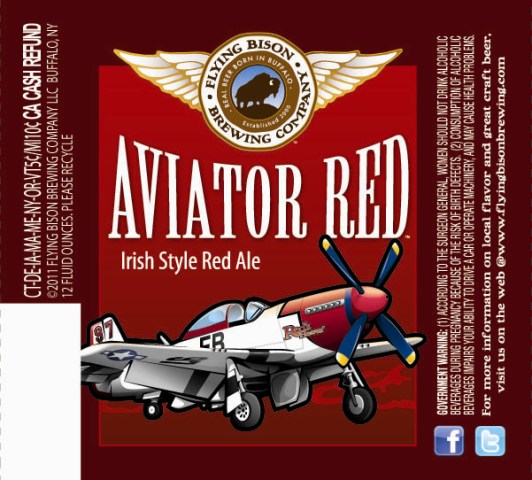 Flying Bison Aviator Red