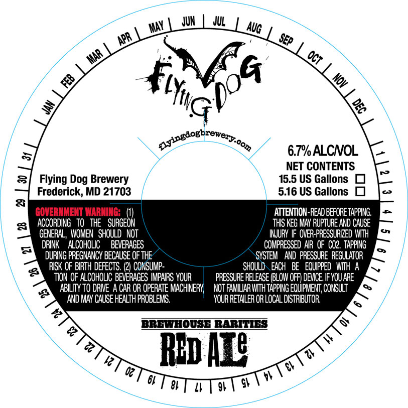 Flying Dog Brewhouse Rarities Red Ale